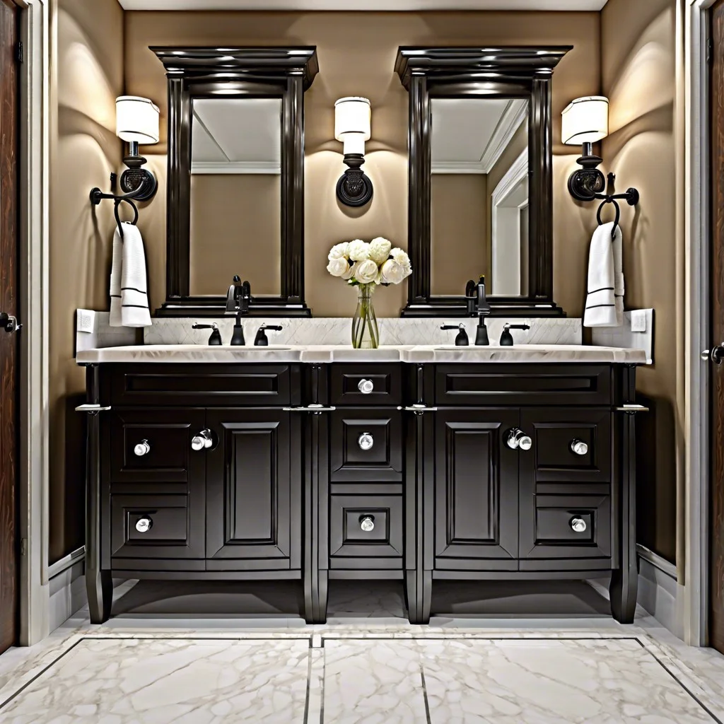 choose dual pedestal sinks