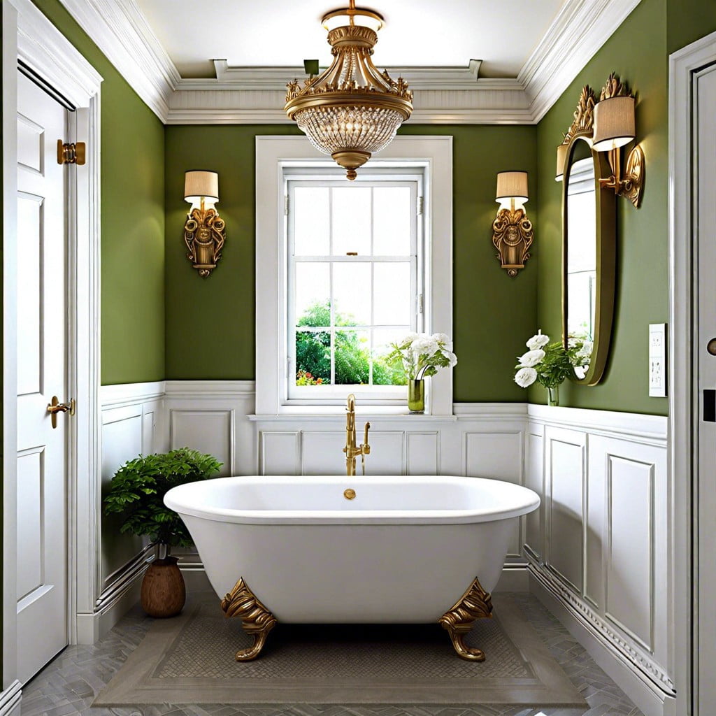green ideas eco friendly materials for your bathroom crown molding