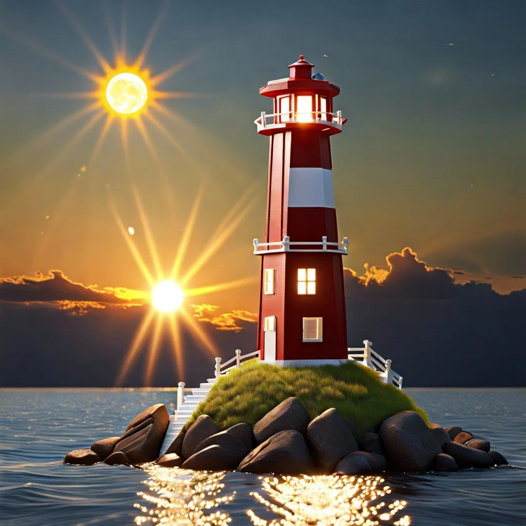 how to make a diy lighthouse