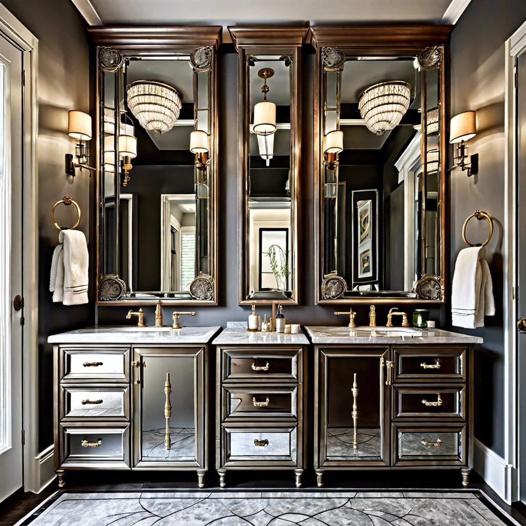 incorporate antique mirrors