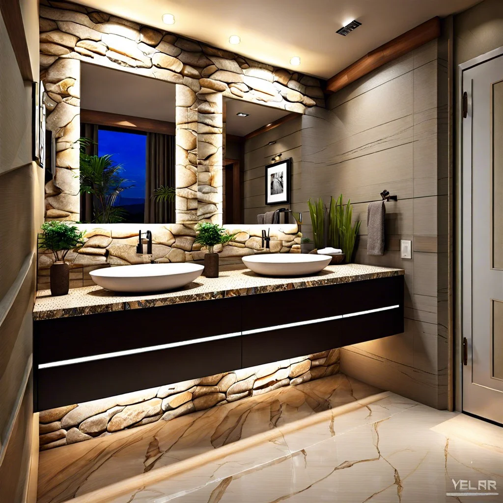 incorporate stone accents