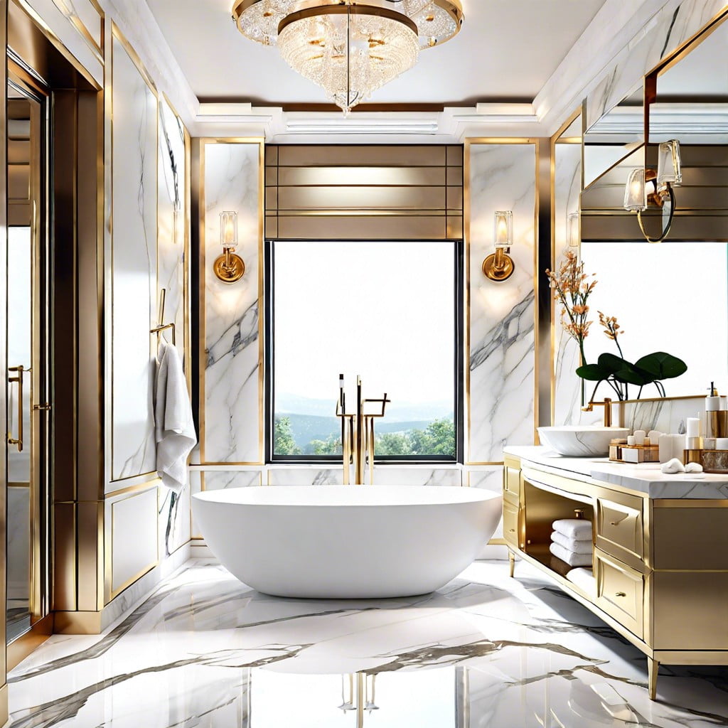 30 Calacatta Gold Bathroom Ideas for an Opulent Home Makeover