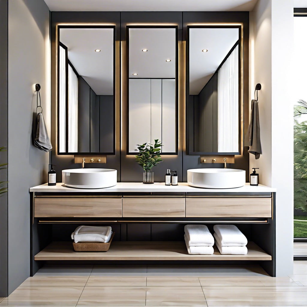 30 Separate Vanities 2 Vanity Bathroom Ideas: Trendy Inspirations for ...