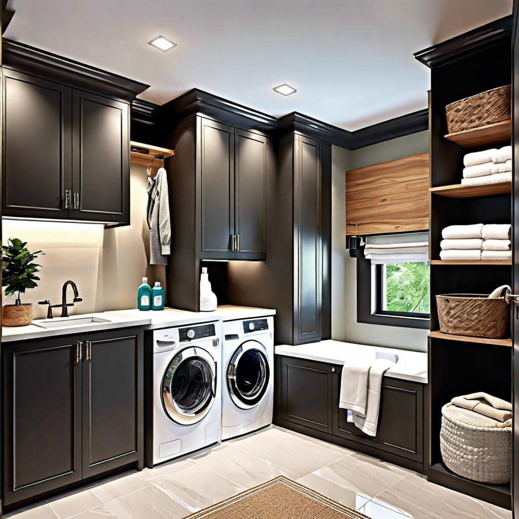 rethinking the layout transforming your bathroom into a laundry zone