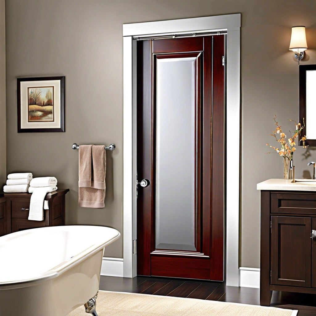 save money affordable pocket door options for your bathroom