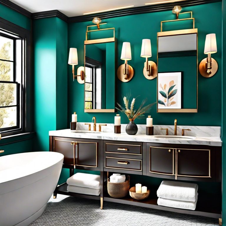 30 Teal Bathroom Ideas for a Stylish and Unique Bathroom Design