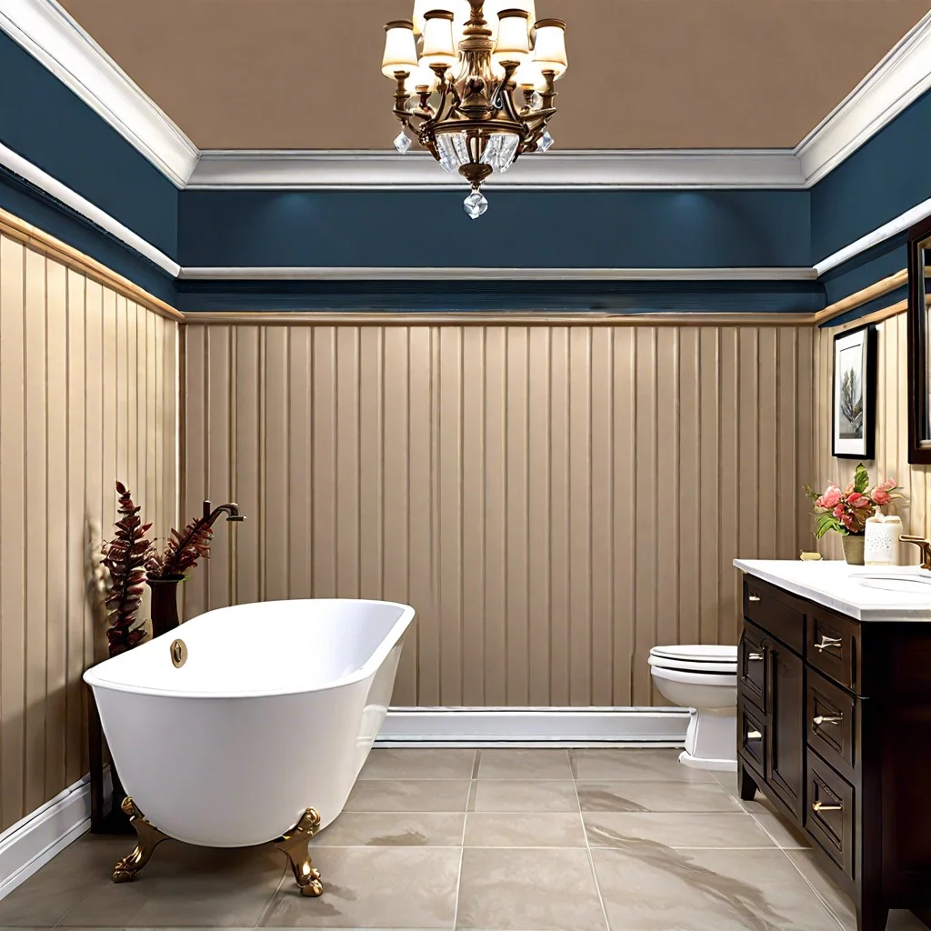waterproofing protecting crown molding from bathroom moisture