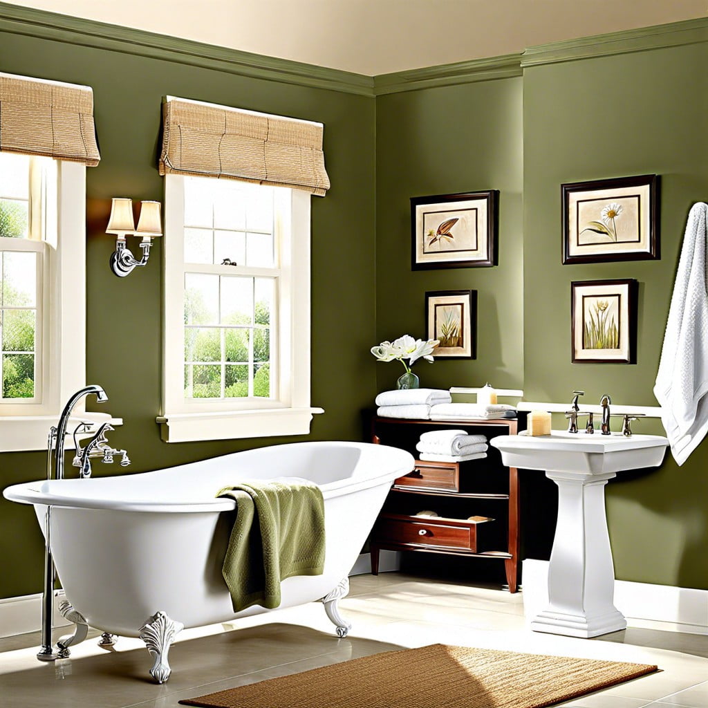 bathroom paint colors that enhance relaxation