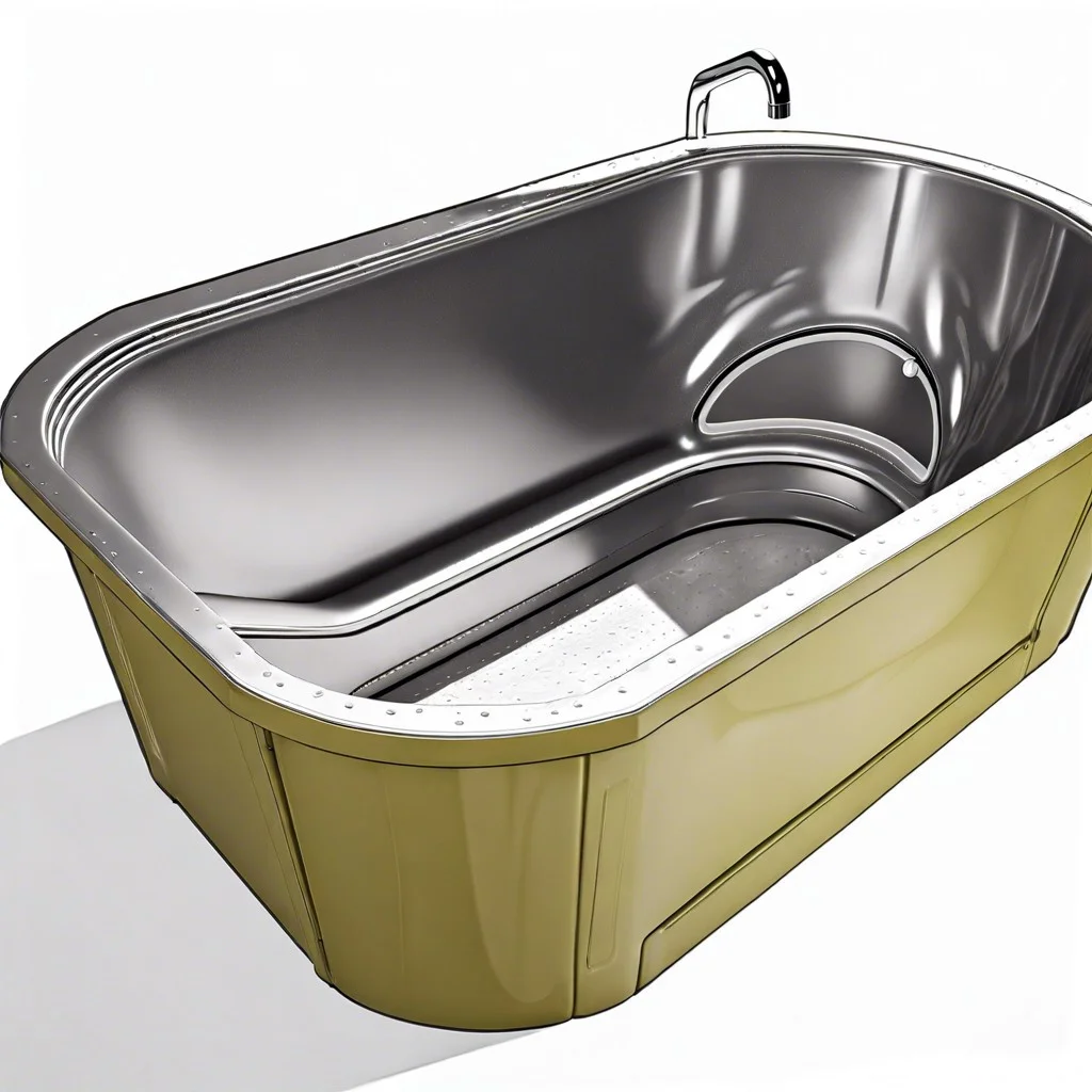 comparison of material constructions steel tub vs. fiberglass tub