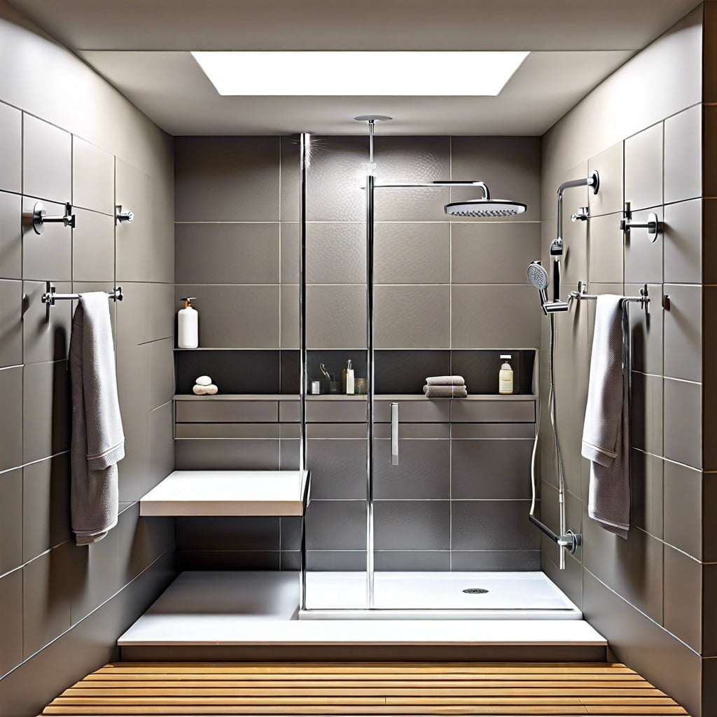 determining shower niche dimensions