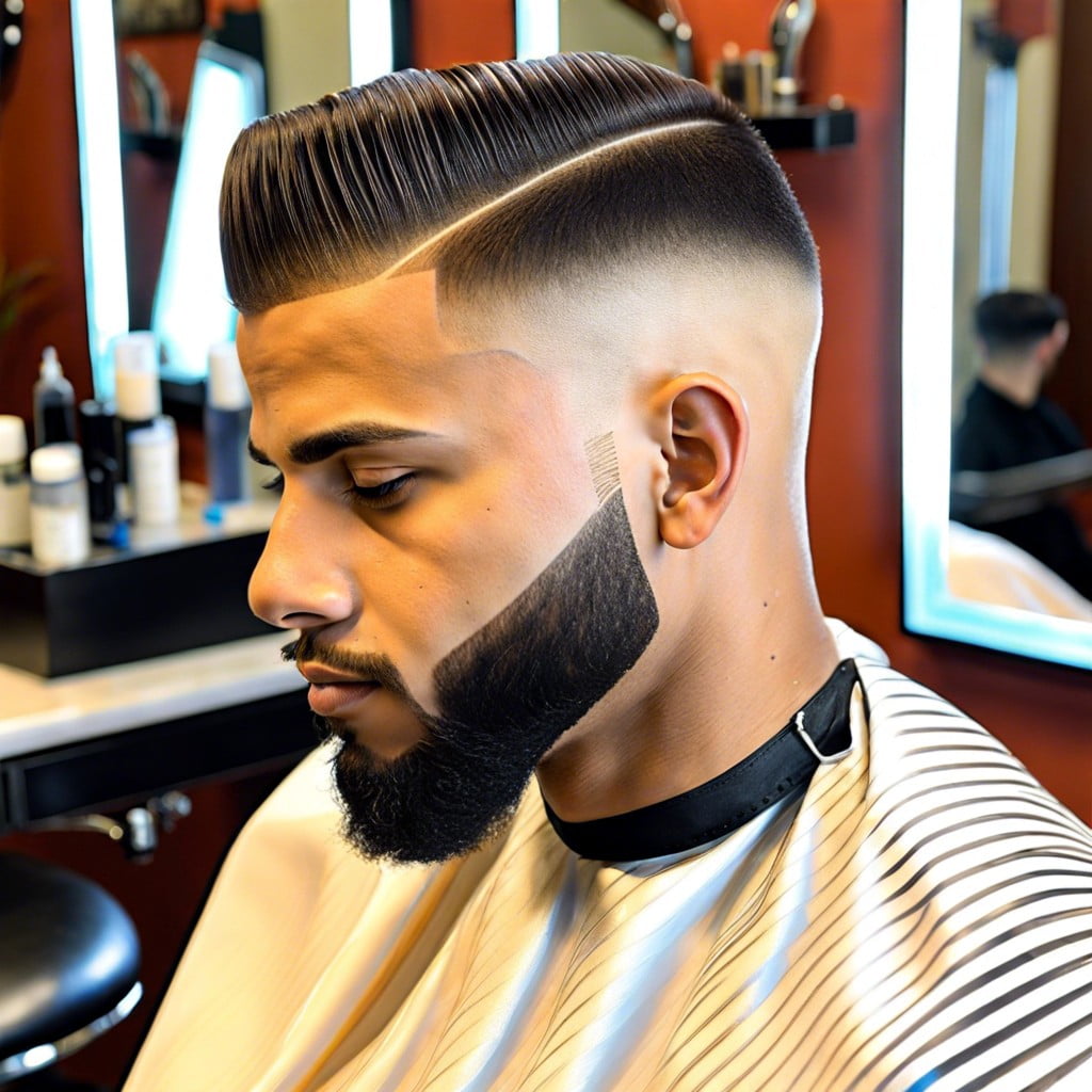 how to maintain and groom your taper fade bajo haircut