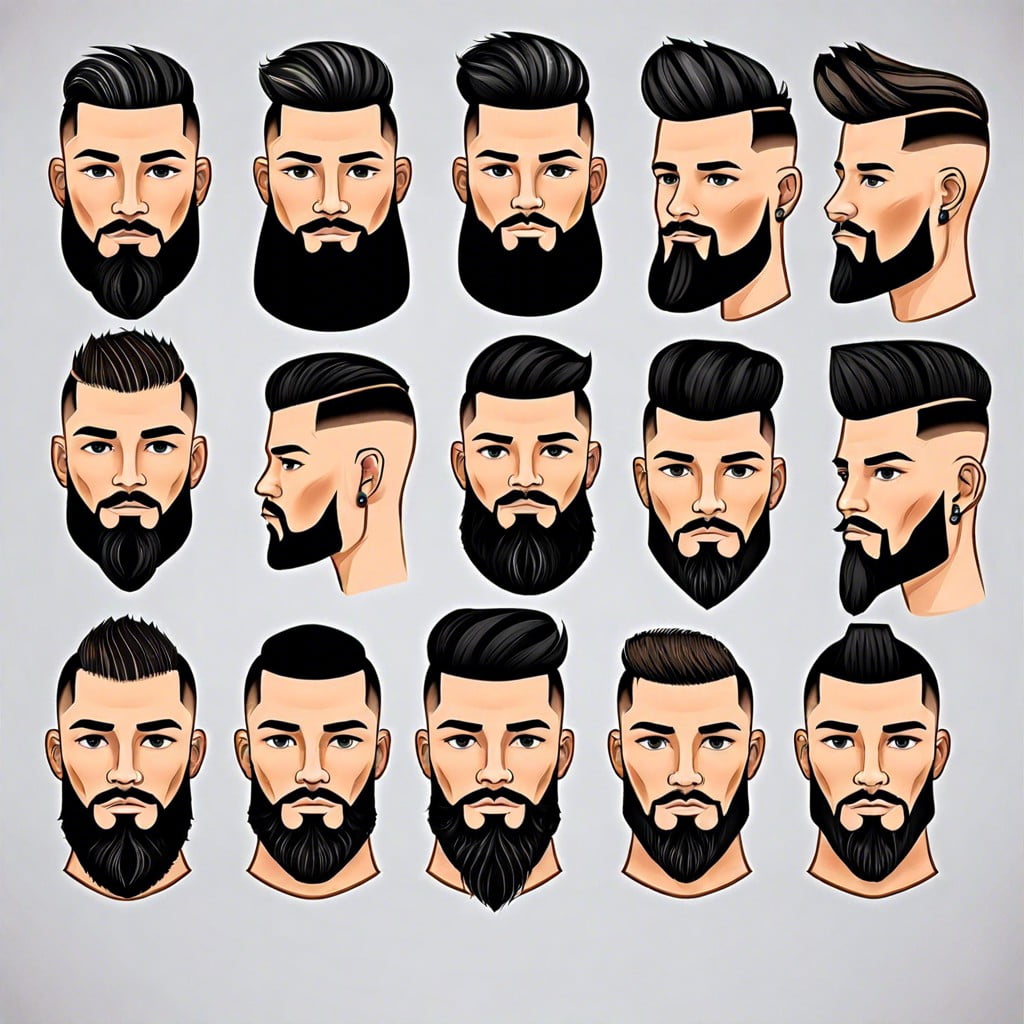 how to match your taper fade bajo with different beard styles