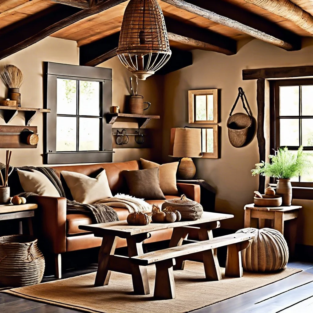 idea 5 rustic color schemes for primitive decor