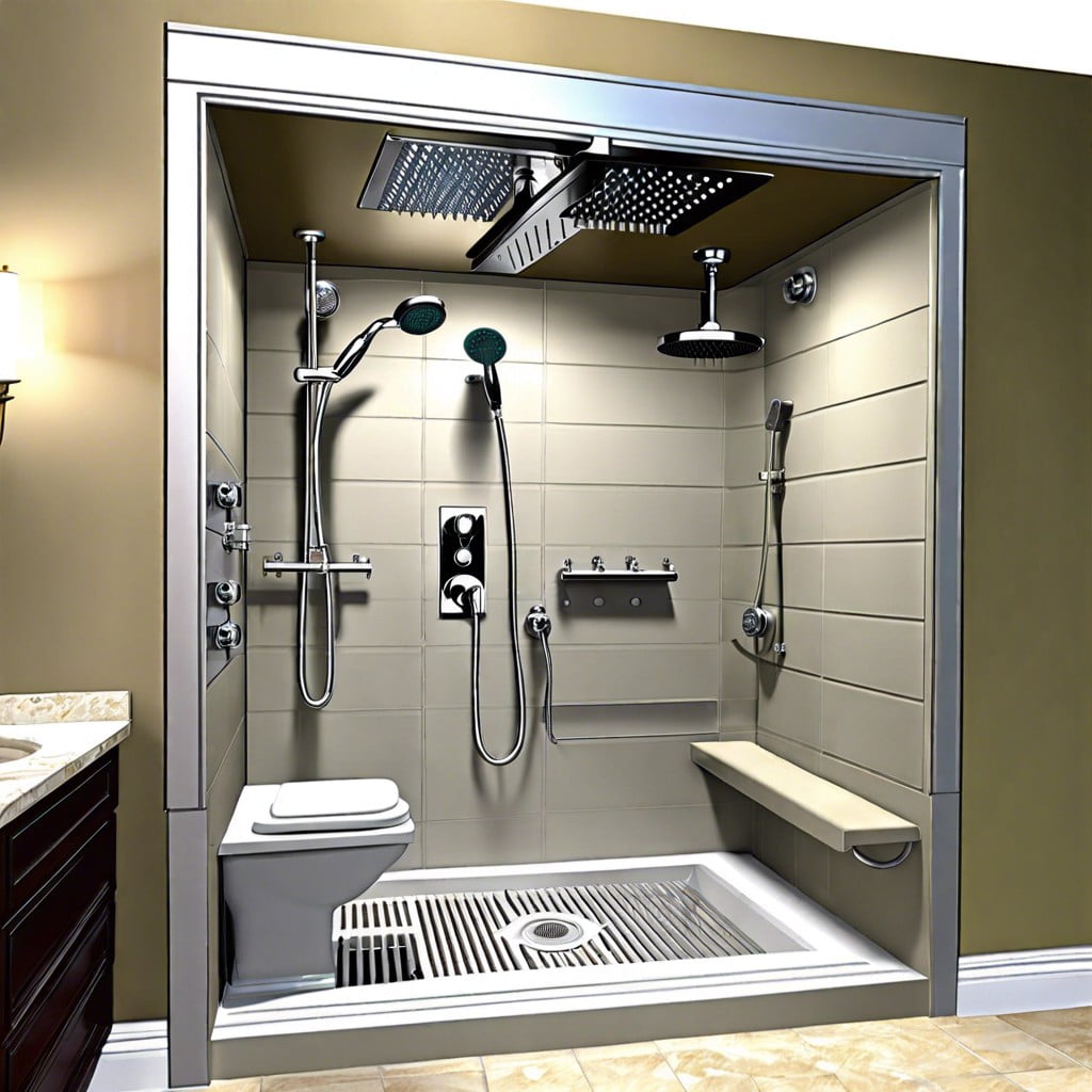 installation locations for steam shower exhaust fans