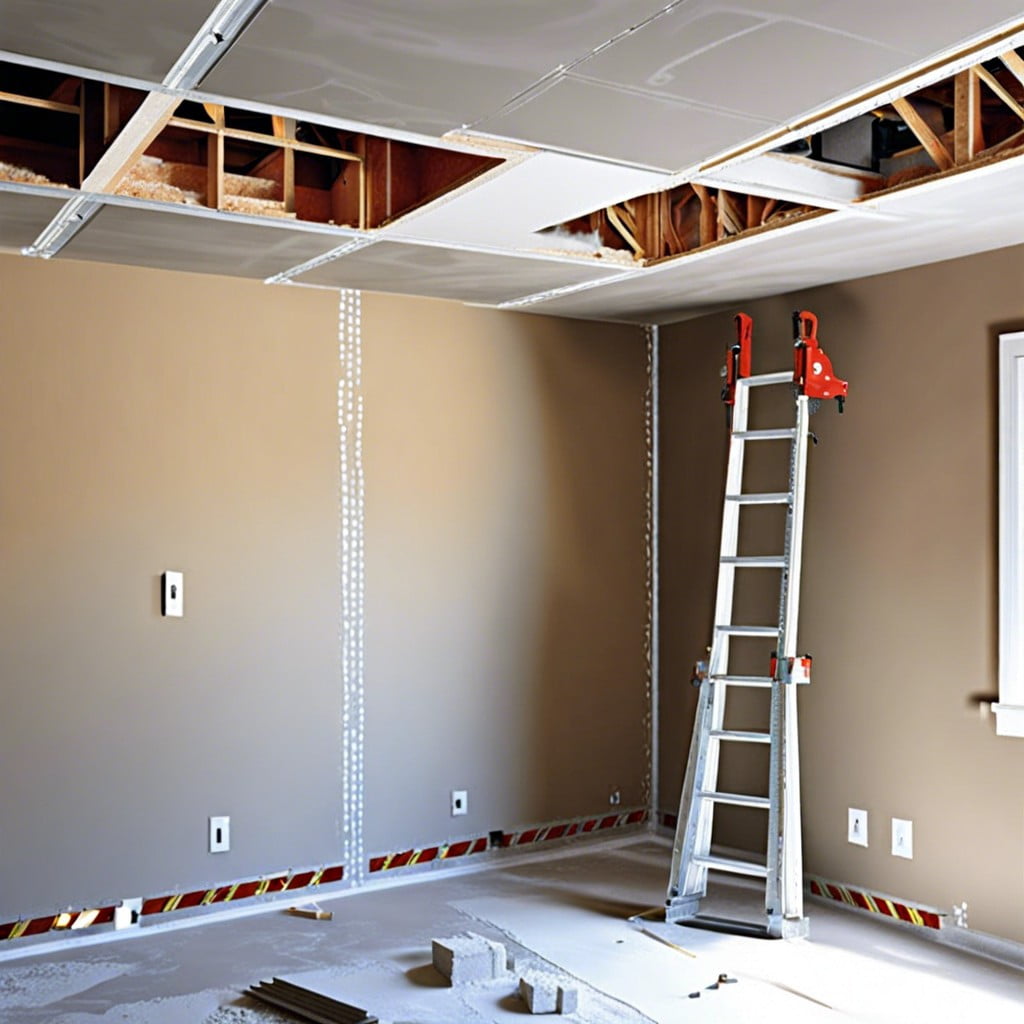 lets look at a few common examples where you need fire code drywall