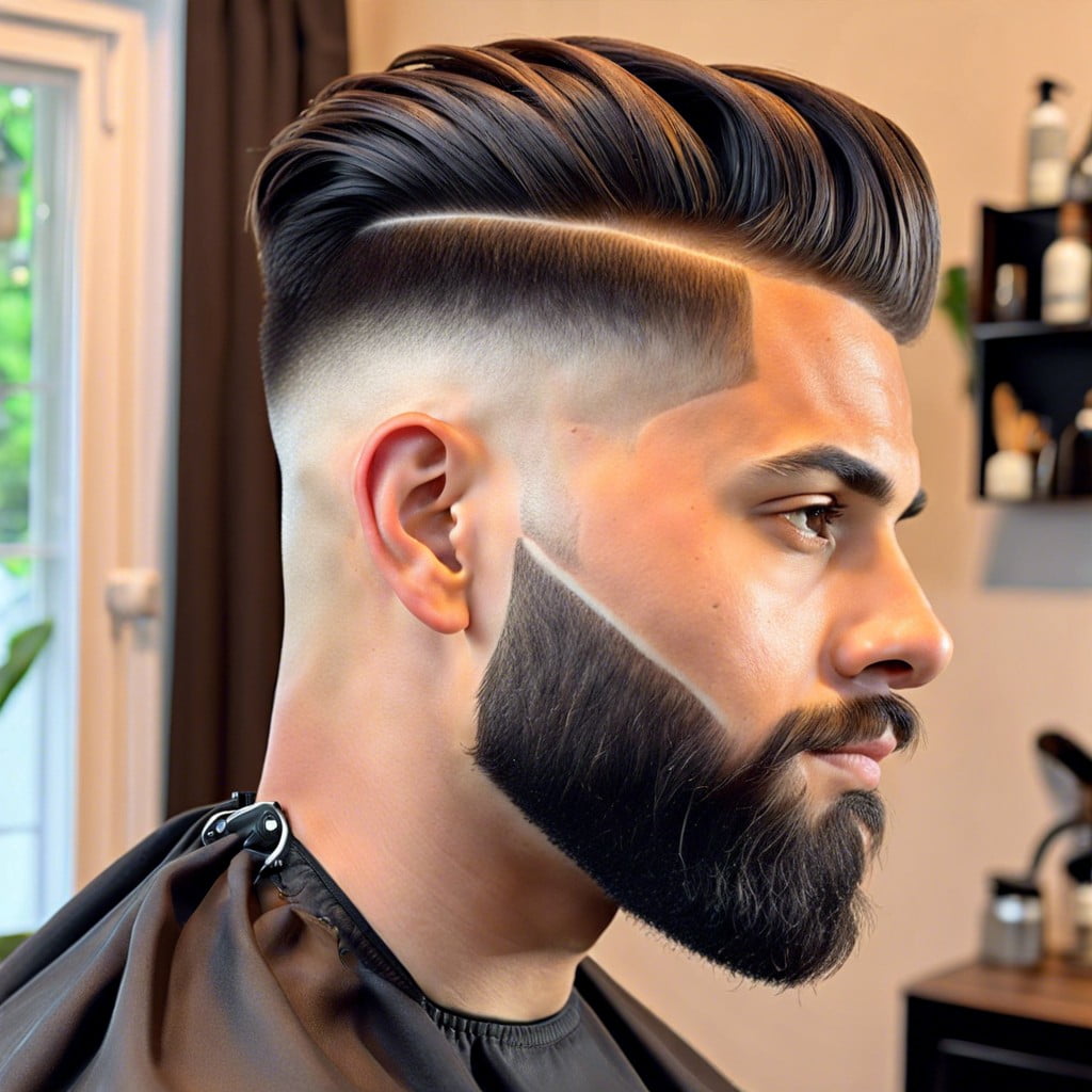 mastering the art of low fade styling at home 🏡🔧