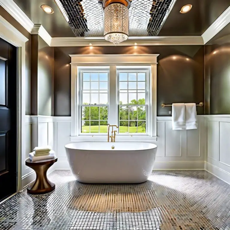 20 Bathroom Ceiling Trim Ideas Ultimate Guide for a Trendy Bathroom