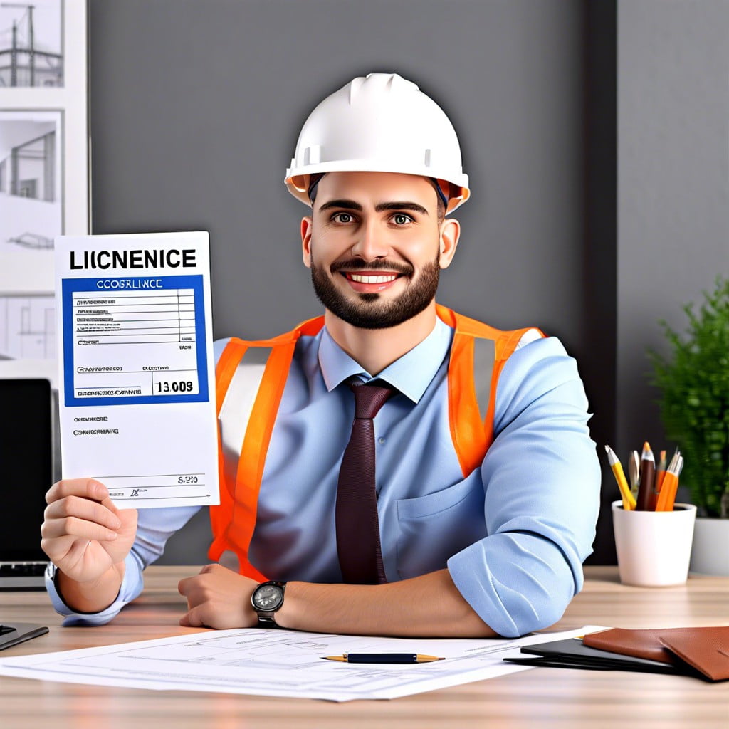 necessary licenses for office contracting