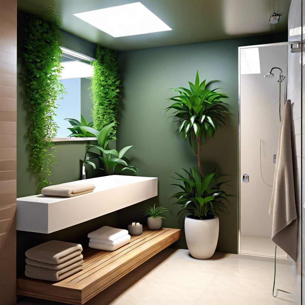 plants that suit a bathroom environment