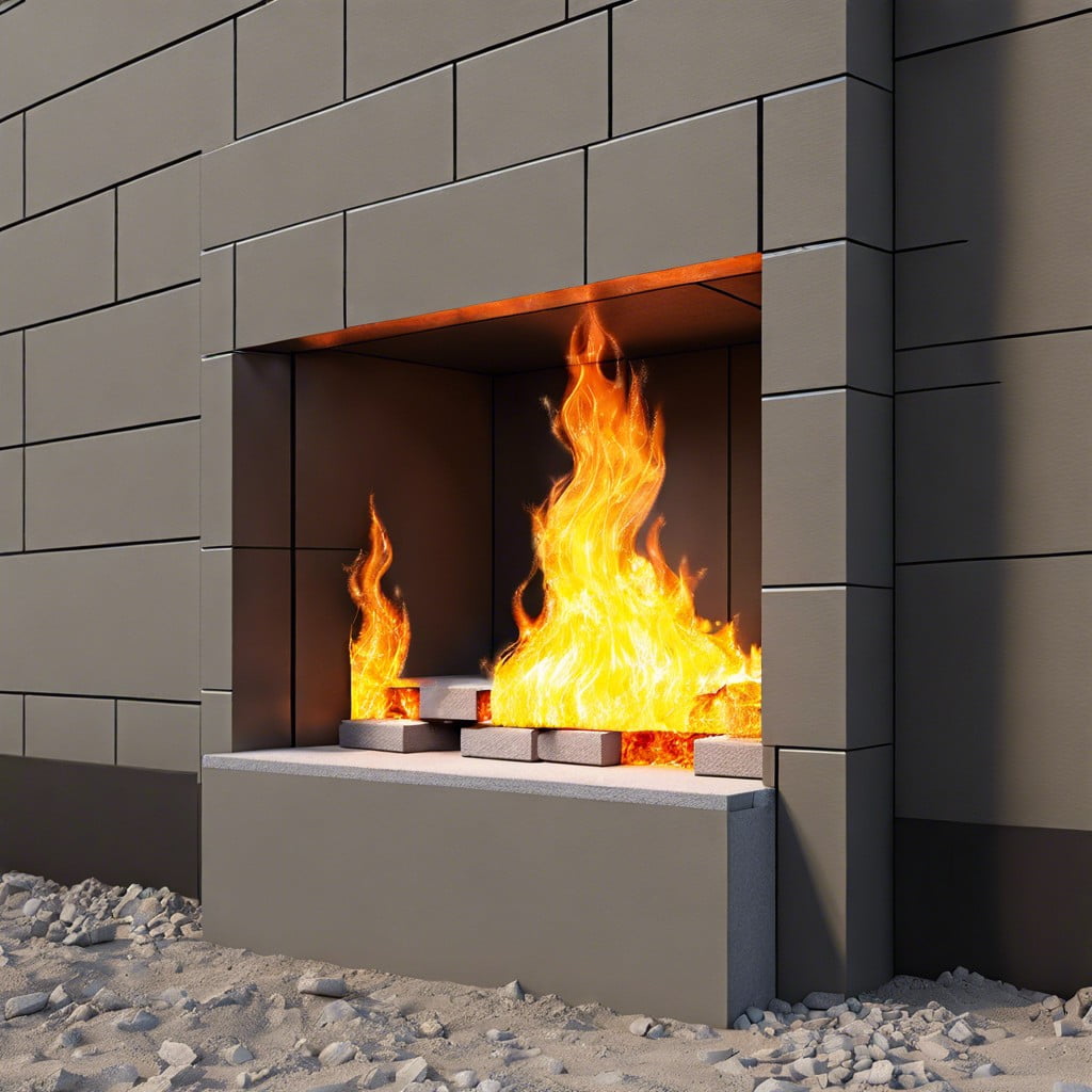 q how are walls fire rated what is fire resistance rated construction