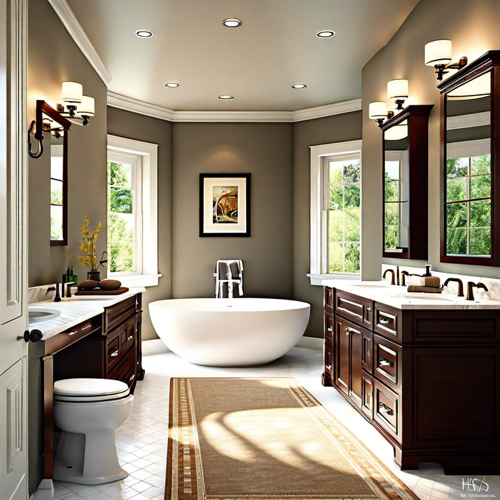 the impact of natural lighting in the bathroom