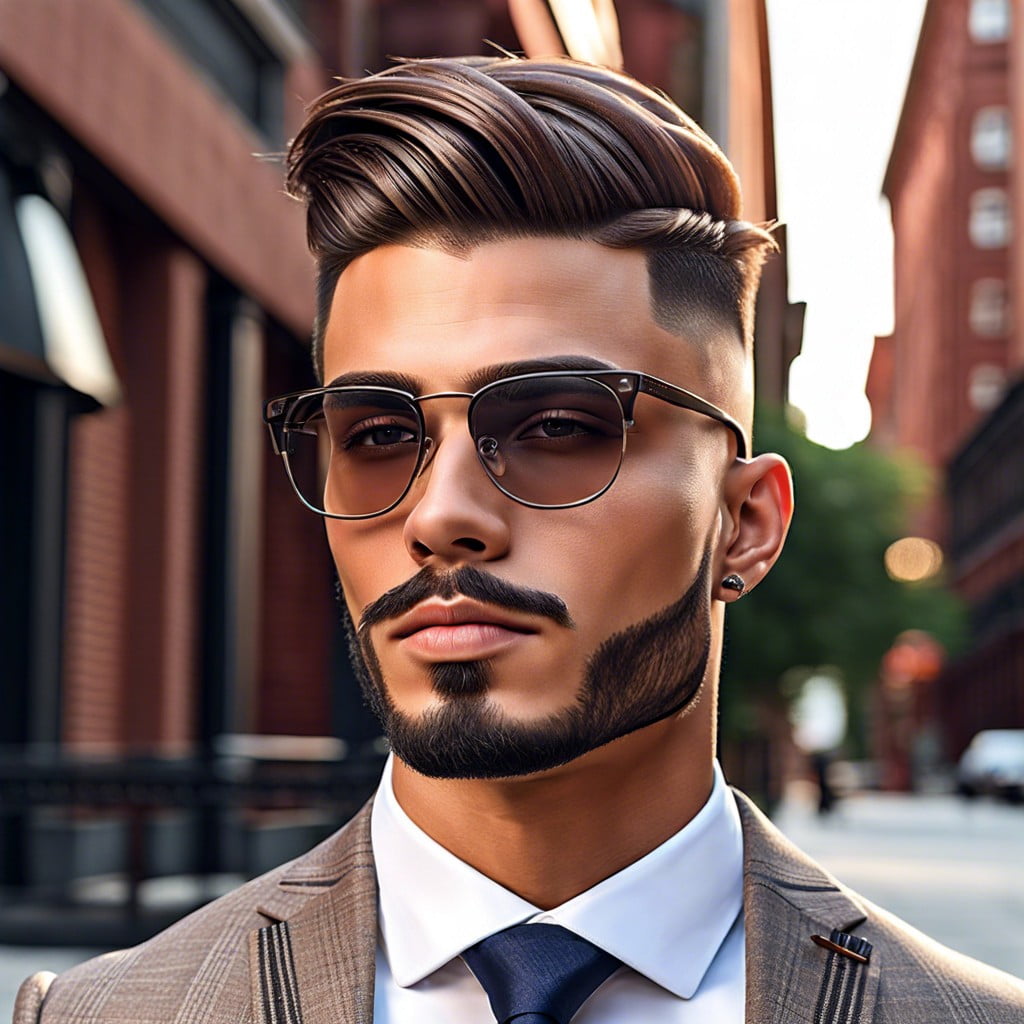 the perfect low fade for business professionals 👔