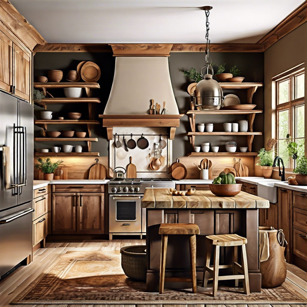 the science of earth tones in kitchen decor