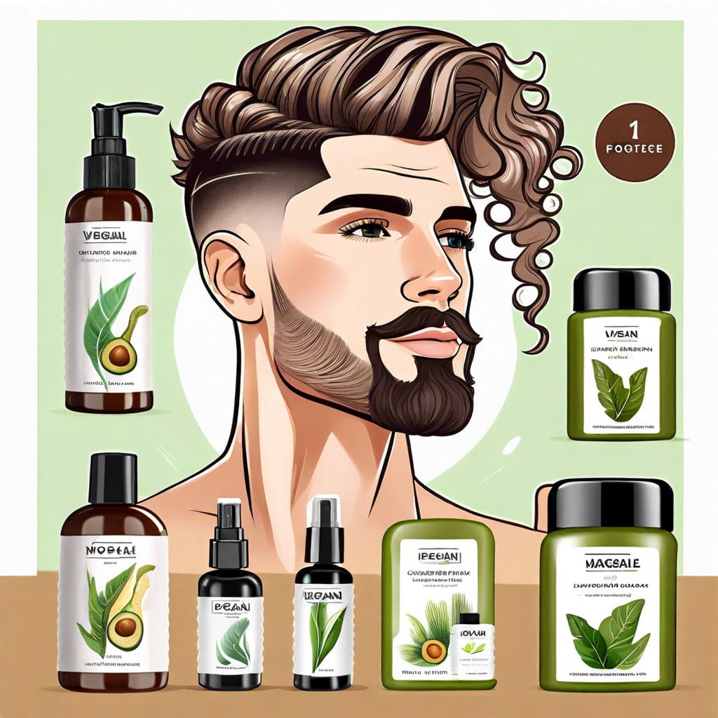 vegan friendly hair products for your low fade 🌿