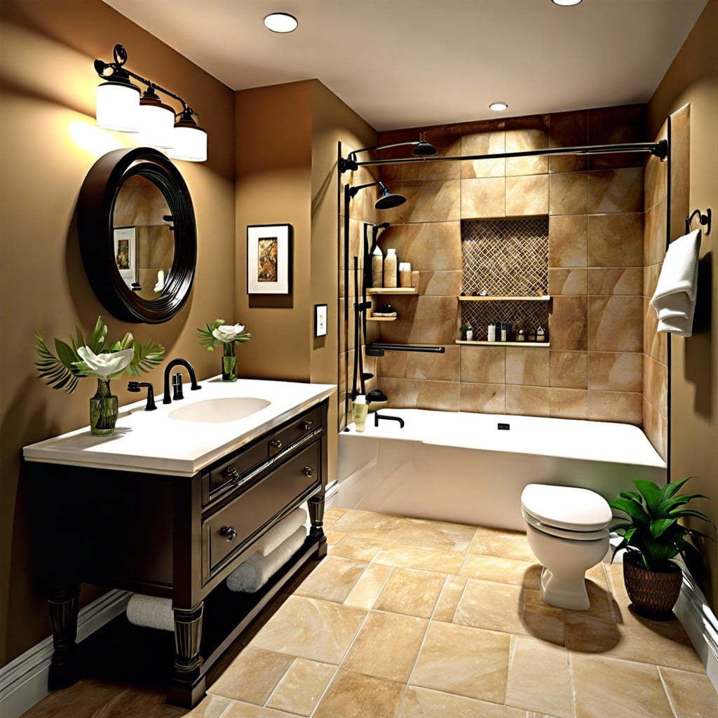 focus on accessibility and aging 2024 bathroom trends