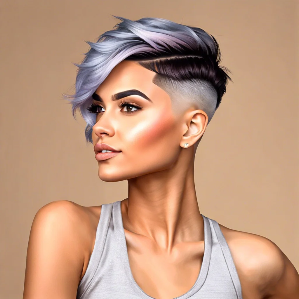 pixie crop top fade