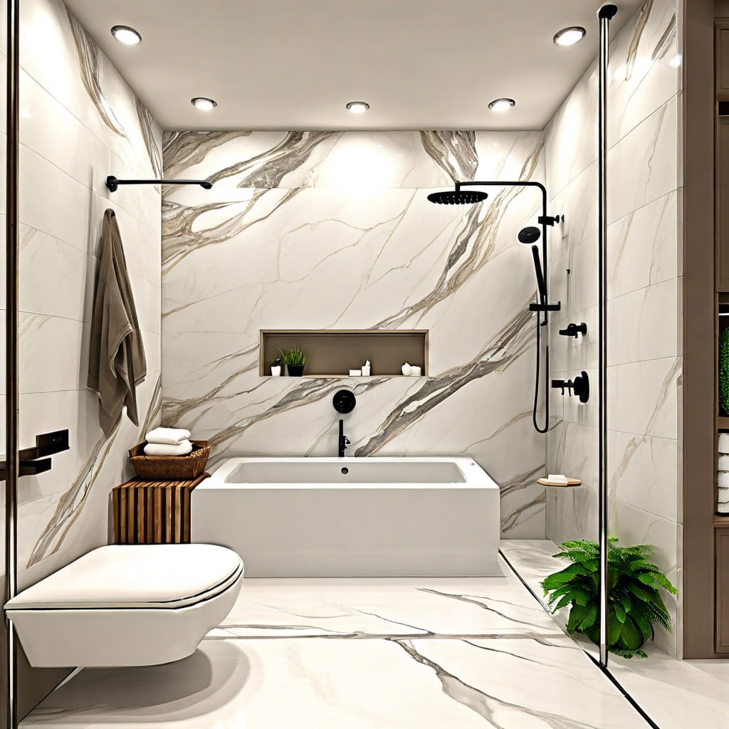 the eco friendly aspect of cultured marble showers