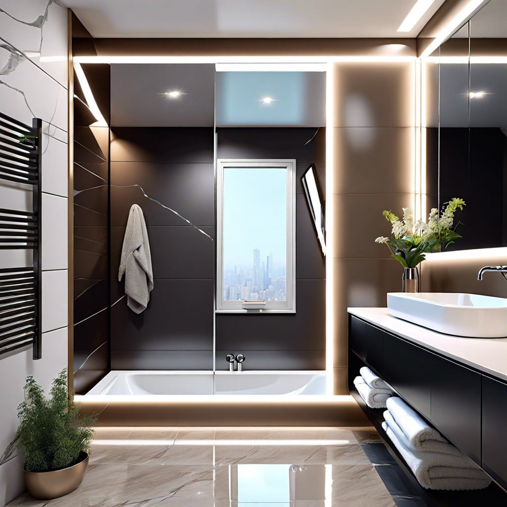 the surge of smart mirror in 2024 bathroom spaces
