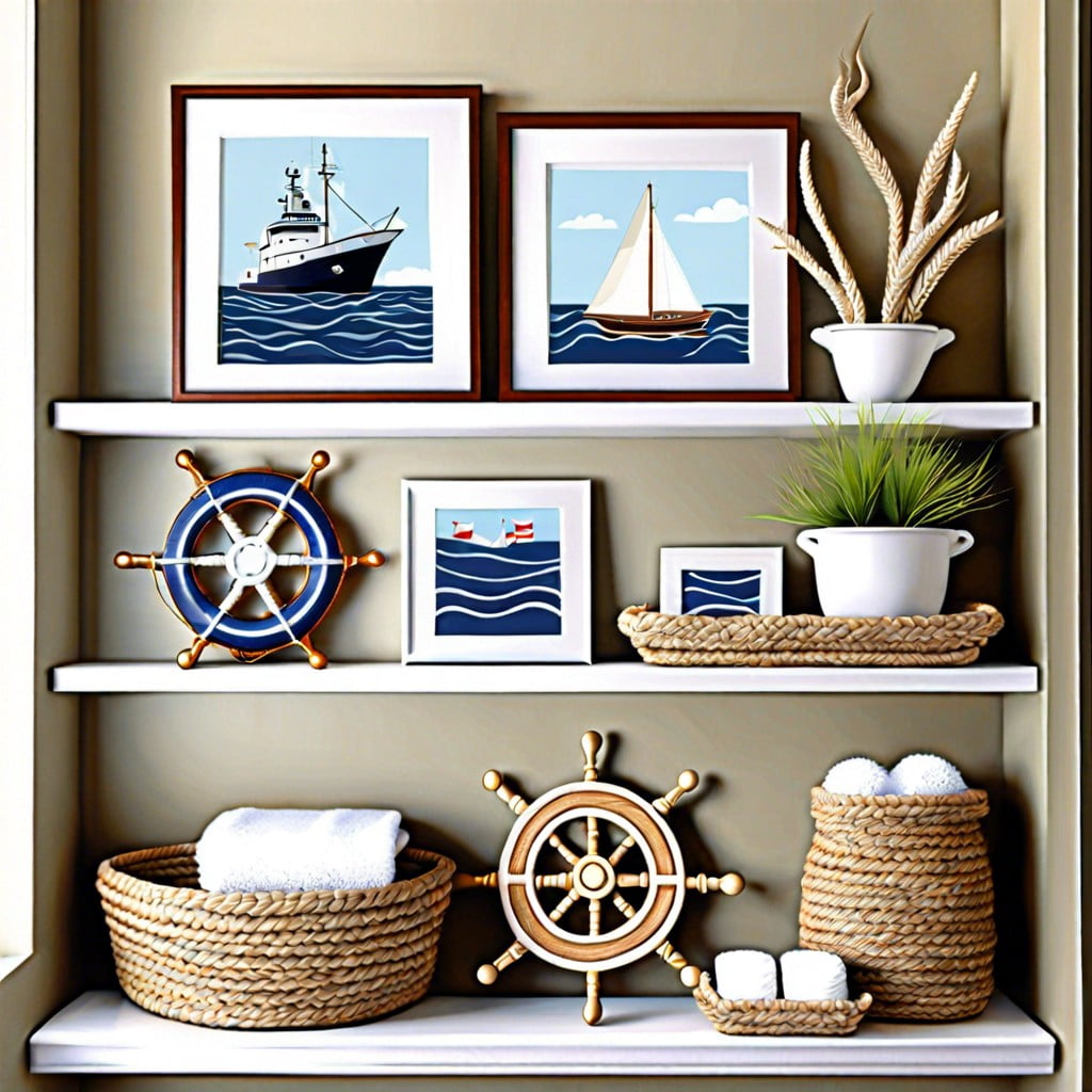 create a theme with nautical accents