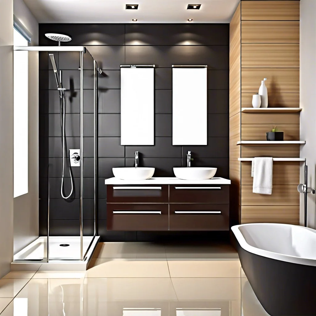 distinctive features of an en suite bathroom