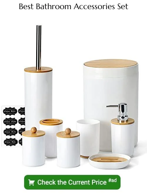 bathroom accessories set