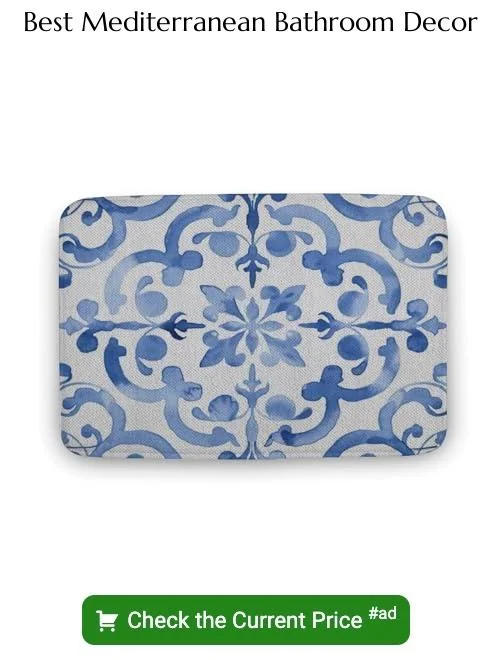mediterranean bathroom decor