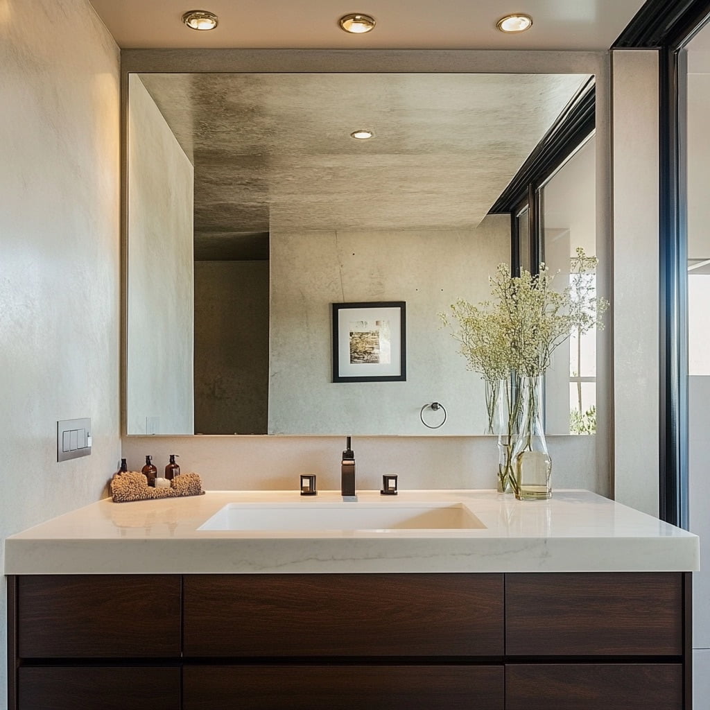 modern bathroom morror